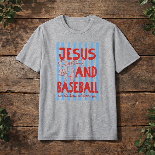 Jesus & Baseball Tee