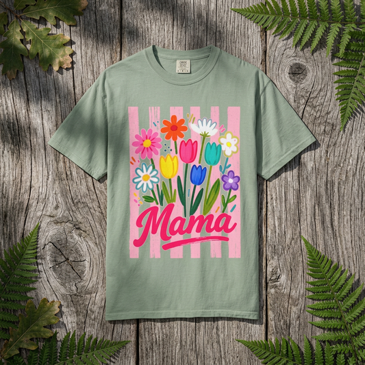 Mama Floral Mother’s Day Tee