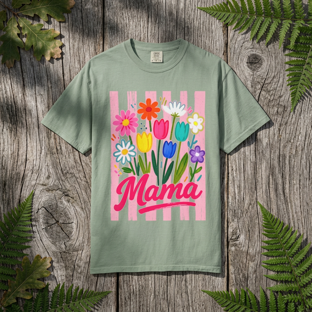 Mama Floral Mother’s Day Tee